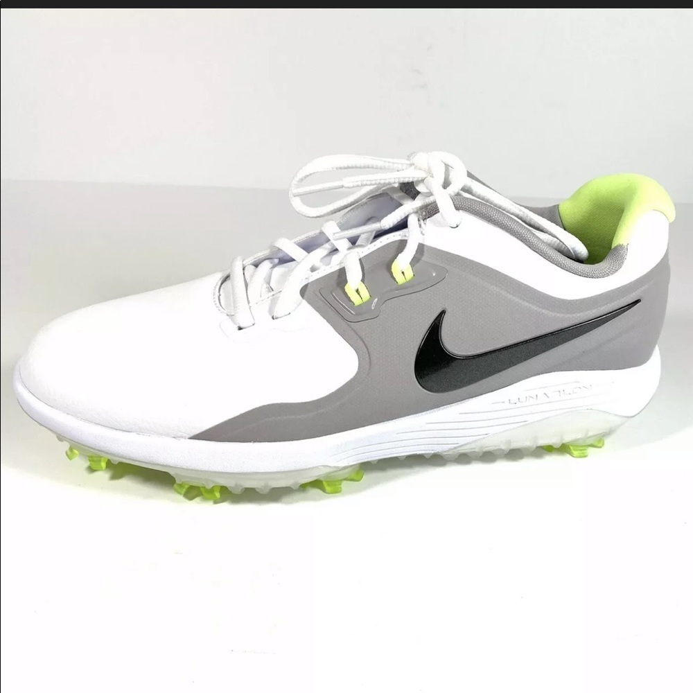 Nike‎ Vapor Pro Mens Golf Shoes White Volt Size 7.5